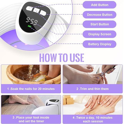 Nail Cleaning Laser Device